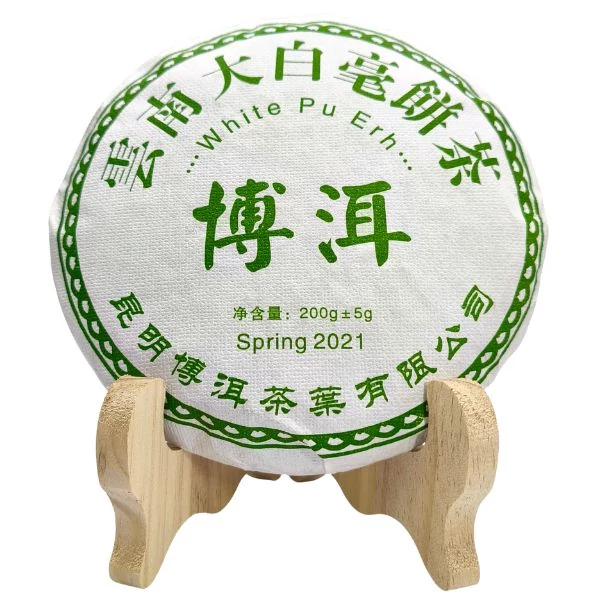 Bai Ya Bing Cha préselt fehér tea 200g