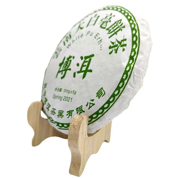 Bai Ya Bing Cha préselt fehér tea 200g