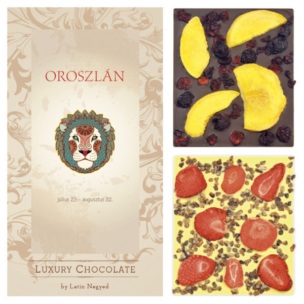Luxury Chocolate Oroszlán Horoszkóp 130G