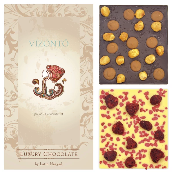 LUXURY CHOCOLATE VÍZÖNTŐ HOROSZKÓP 130G