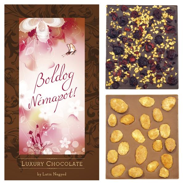 Luxury Chocolate Boldog Névnapot! 130G
