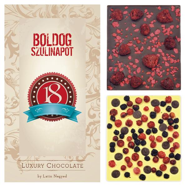 Luxury Chocolate 18. Szülinap 130G