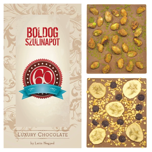 Luxury Chocolate 60. Szülinap 130G