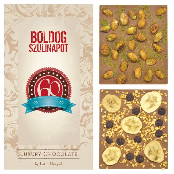 Luxury Chocolate 60. Szülinap 130G