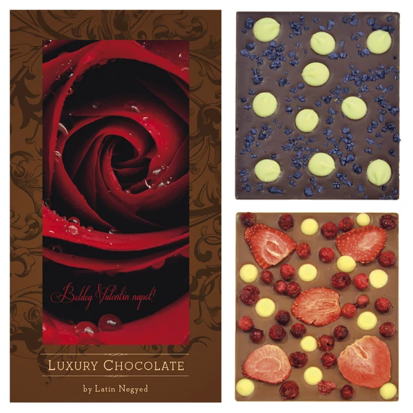 LUXURY CHOCOLATE BOLDOG VALENTIN NAPOT! 130G