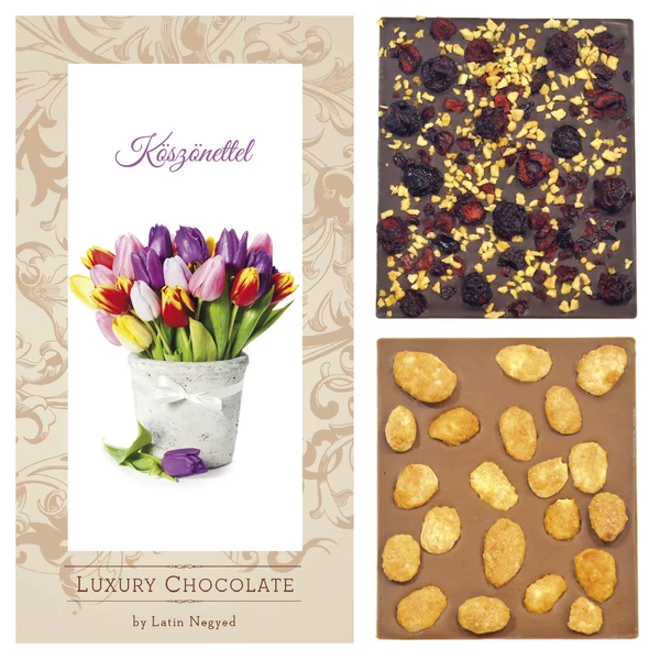 Luxury Chocolate Köszönettel 130G