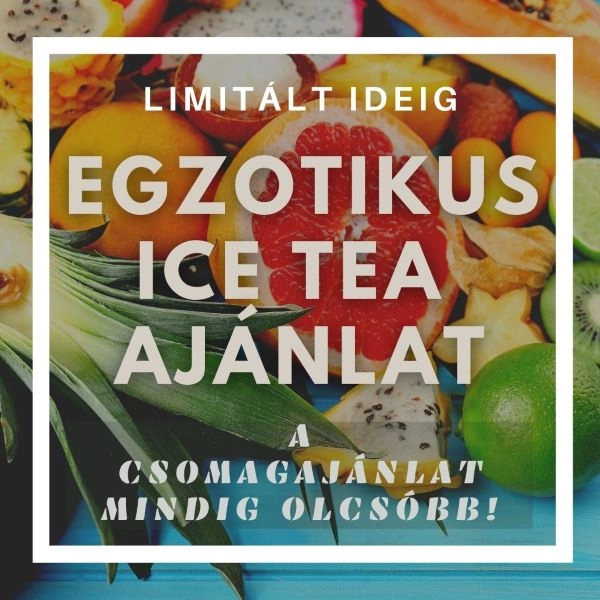 Egzotikus ice tea ajánlat