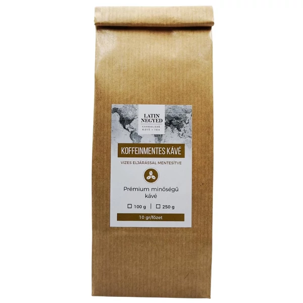 Koffeinmentes Angol karamell kávé 250G
