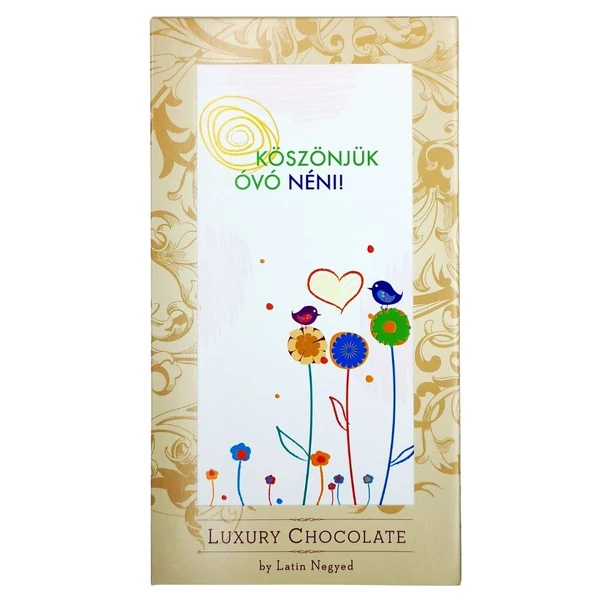 Csoki - Köszönjük Óvó néni virággal 130g