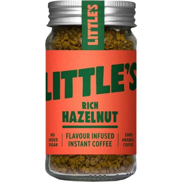 Little&#039;s instant kávé mogyorós ízben 50g