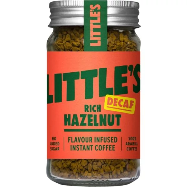 Little&#039;s instant koffeinmentes mogyorós kávé 50g