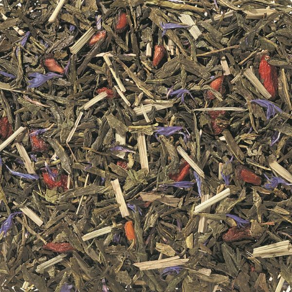 Gránátalma-Feketeáfonya Zöld Tea 50G