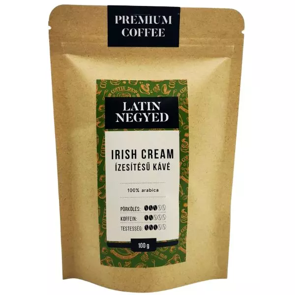 Irish Cream ízesítésű kávé 100G