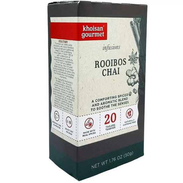 Khoisan gourmet rooibos infusions tea 50g (chai tea)