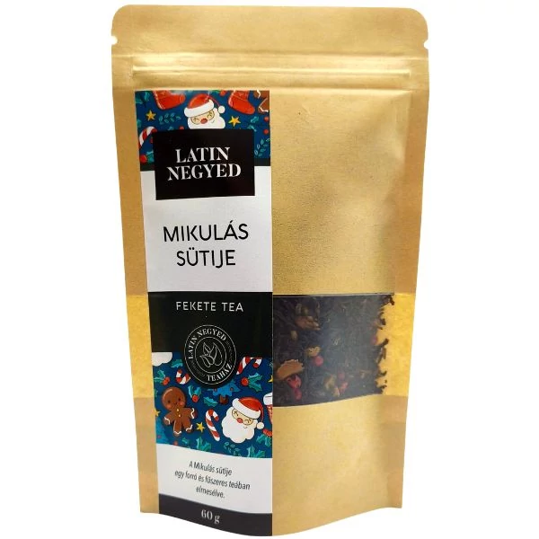 Mikulás sütije 60g kraft tasakban 