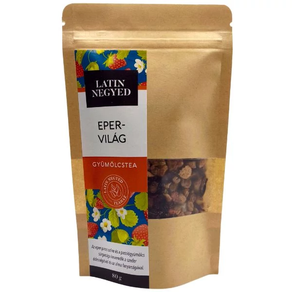 Epervilág gyümölcstea 80g kraft tasakban 