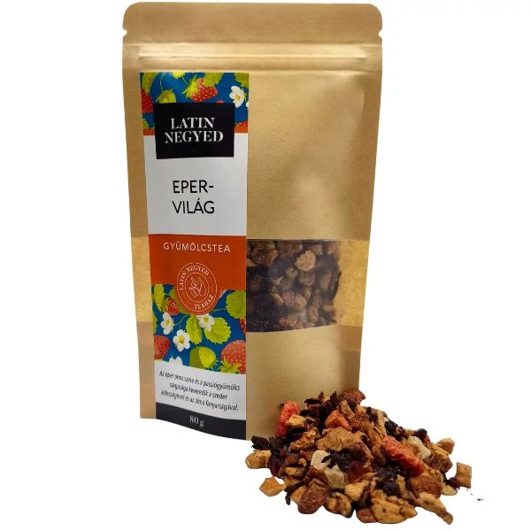 Epervilág gyümölcstea 80g kraft tasakban 
