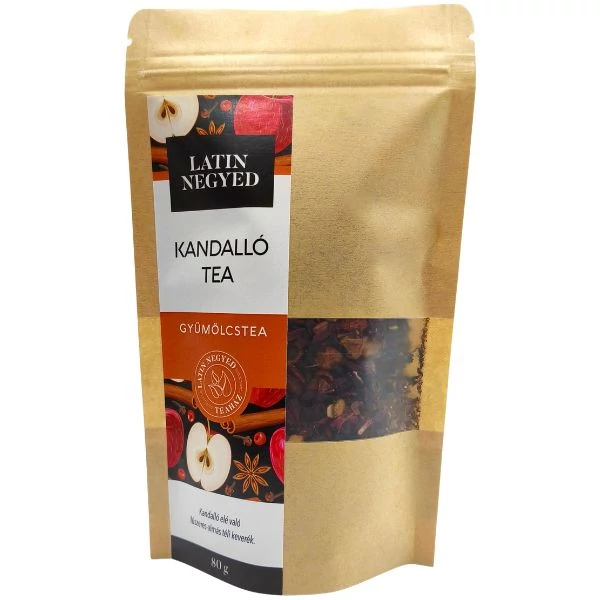 Kandalló gyümölcstea 80g kraft tasakban 