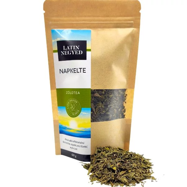 Napkelte zöld tea 60g kraft tasakban 