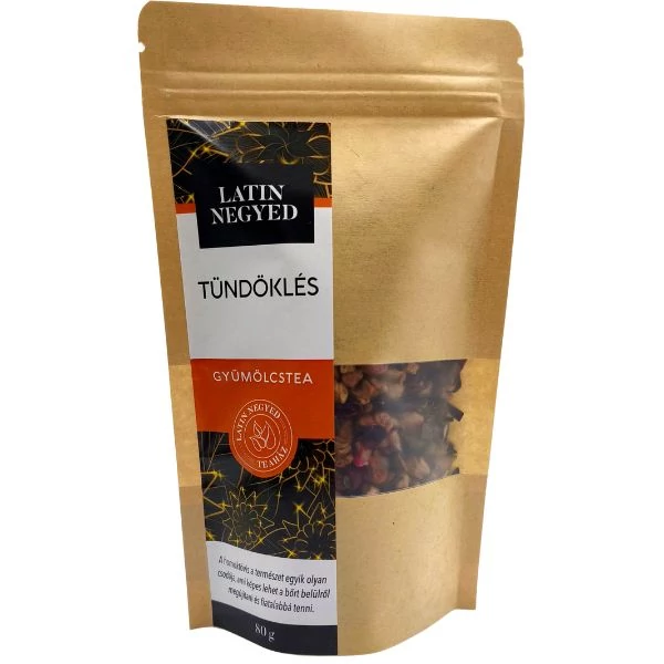 Tündöklés gyümölcstea 80g kraft tasakban 