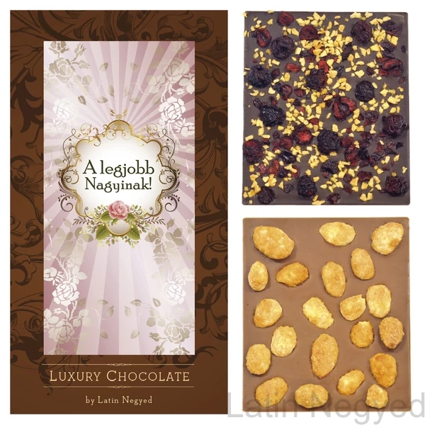 LUXURY CHOCOLATE A LEGJOBB NAGYINAK! 130G