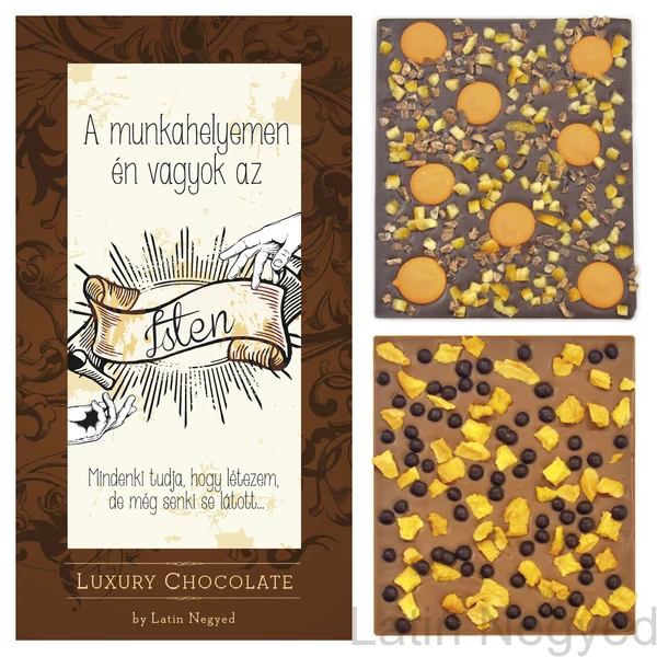 Luxury Chocolate A munkahelyemen Én vagyok az Isten! 130G