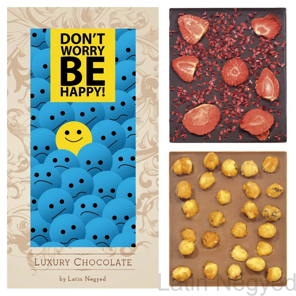 Luxury Chocolate Don'T Worry Be Happy! 130G