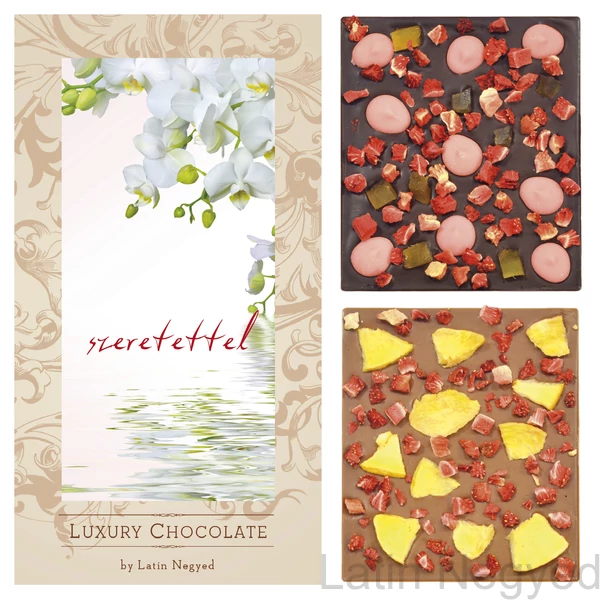 LUXURY CHOCOLATE SZERETETTEL 130G