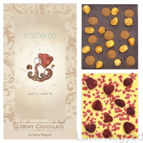 LUXURY CHOCOLATE VÍZÖNTŐ HOROSZKÓP 130G