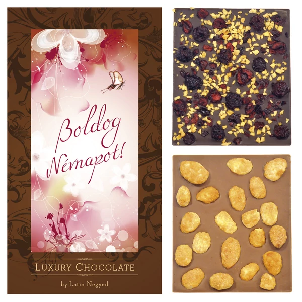 Luxury Chocolate Boldog Névnapot! 130G