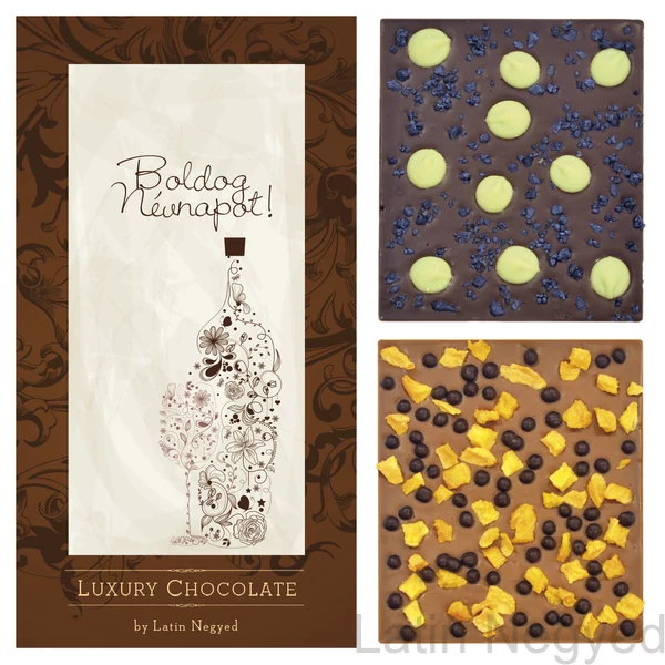 LUXURY CHOCOLATE BOLDOG NÉVNAPOT!