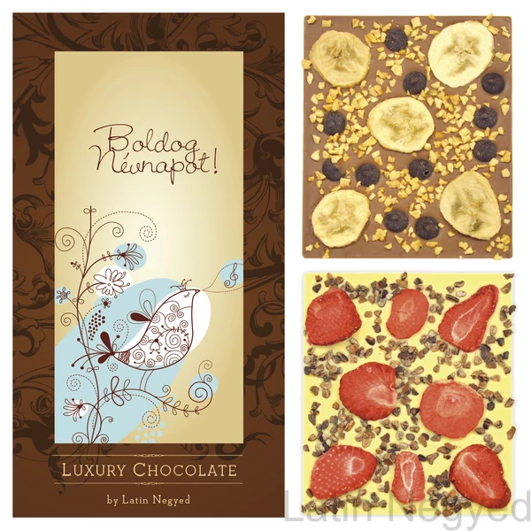 LUXURY CHOCOLATE BOLDOG NÉVNAPOT!