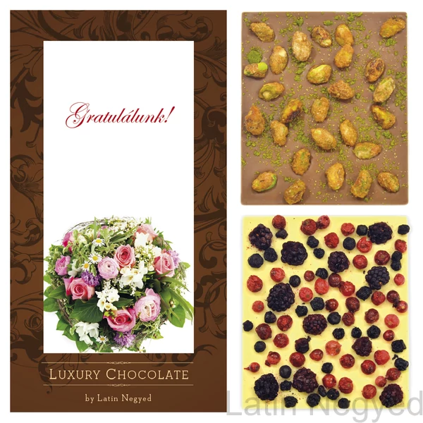 LUXURY CHOCOLATE GRATULÁLUNK! 130G
