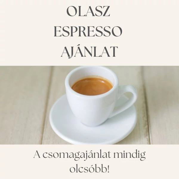 Olasz espresso csomag