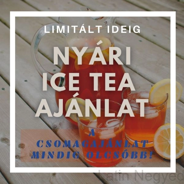 Nyári ice tea ajánlat