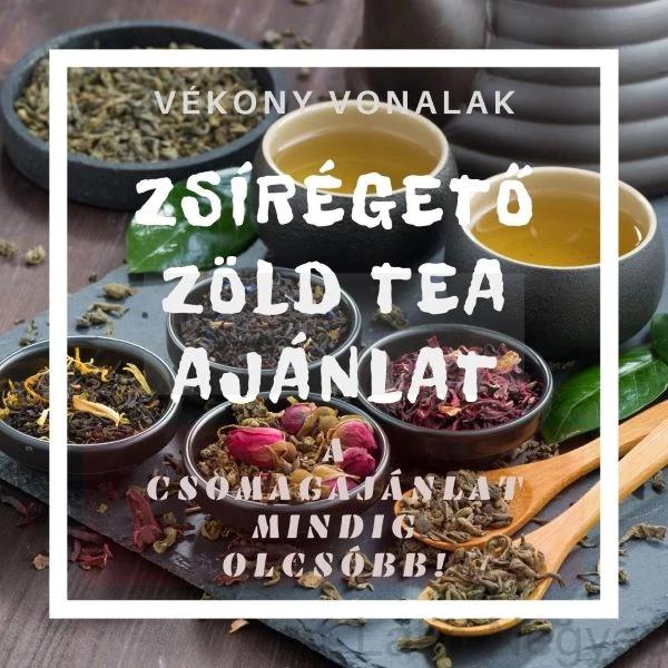 Zsírégető zöld tea ajánlat 300G