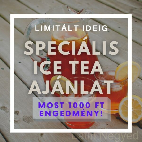 Ice tea ajánlat