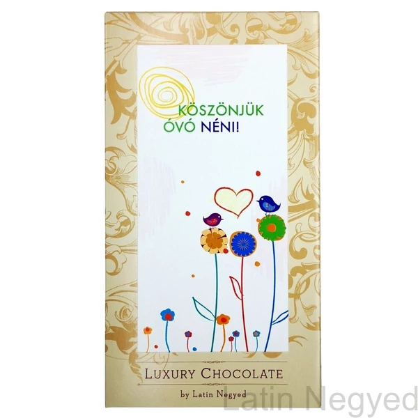 Csoki - Köszönjük Óvó néni virággal 130g