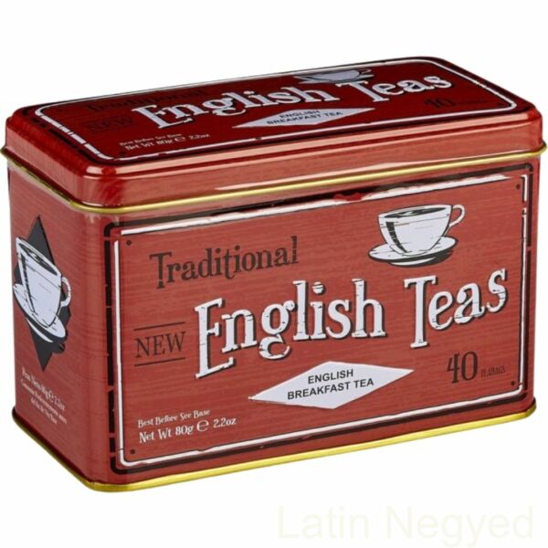 ENGLISH BREAKFAST FEKETE TEA 80G tradicional minta