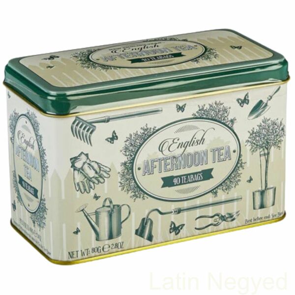 English Afternoon fekete tea 80G &quot;English garden&quot; minta