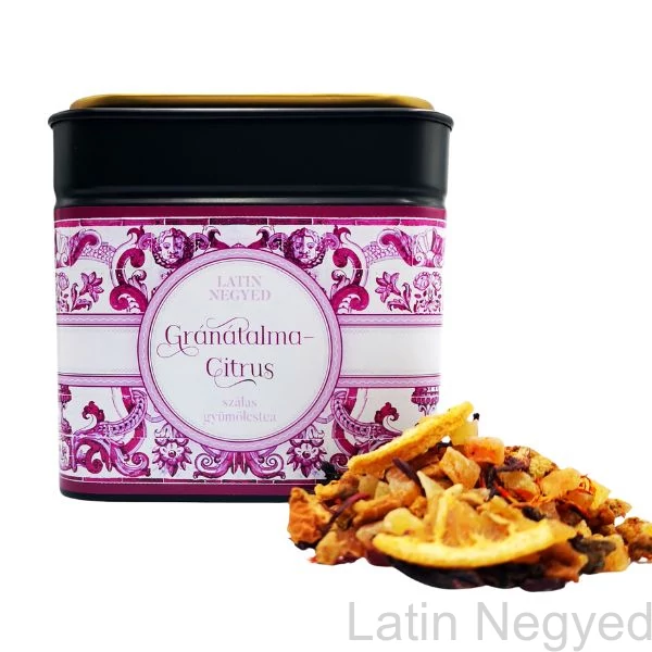 Gránátalma-citrus gyümölcstea szálas 100gr