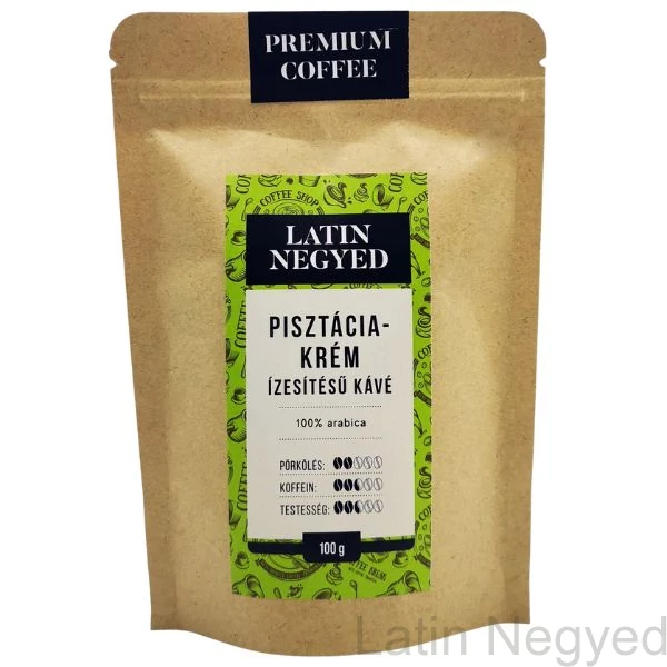Pisztáciakrém ízesítésű kávé 100G
