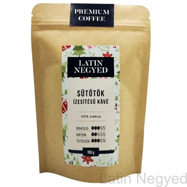 Sütőtök ízesítésű kávé 100G