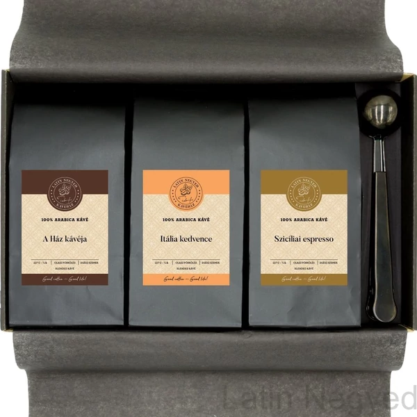 KÁVÉ TRIÓ ESPRESSO CSOMAG