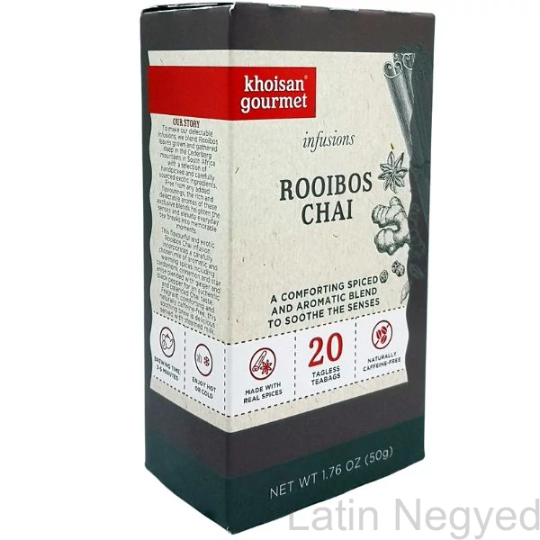 Khoisan gourmet rooibos infusions tea 50g (chai tea)