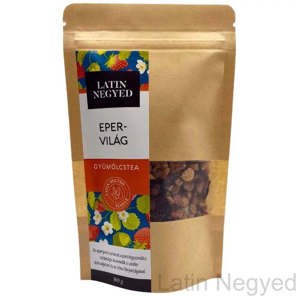 Epervilág gyümölcstea 80g kraft tasakban 
