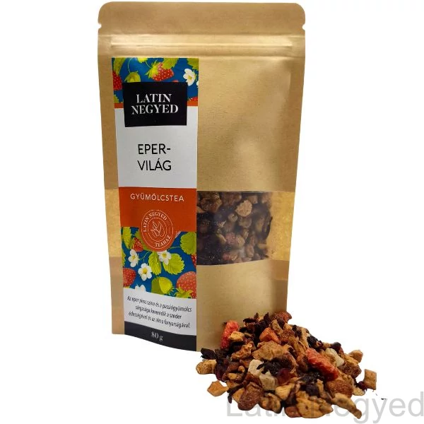 Epervilág gyümölcstea 80g kraft tasakban 