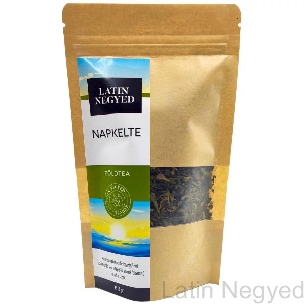 Napkelte zöld tea 60g kraft tasakban 