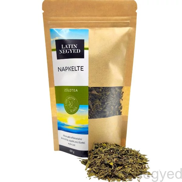 Napkelte zöld tea 60g kraft tasakban 